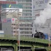 名古屋市内惊现蒸汽机火车